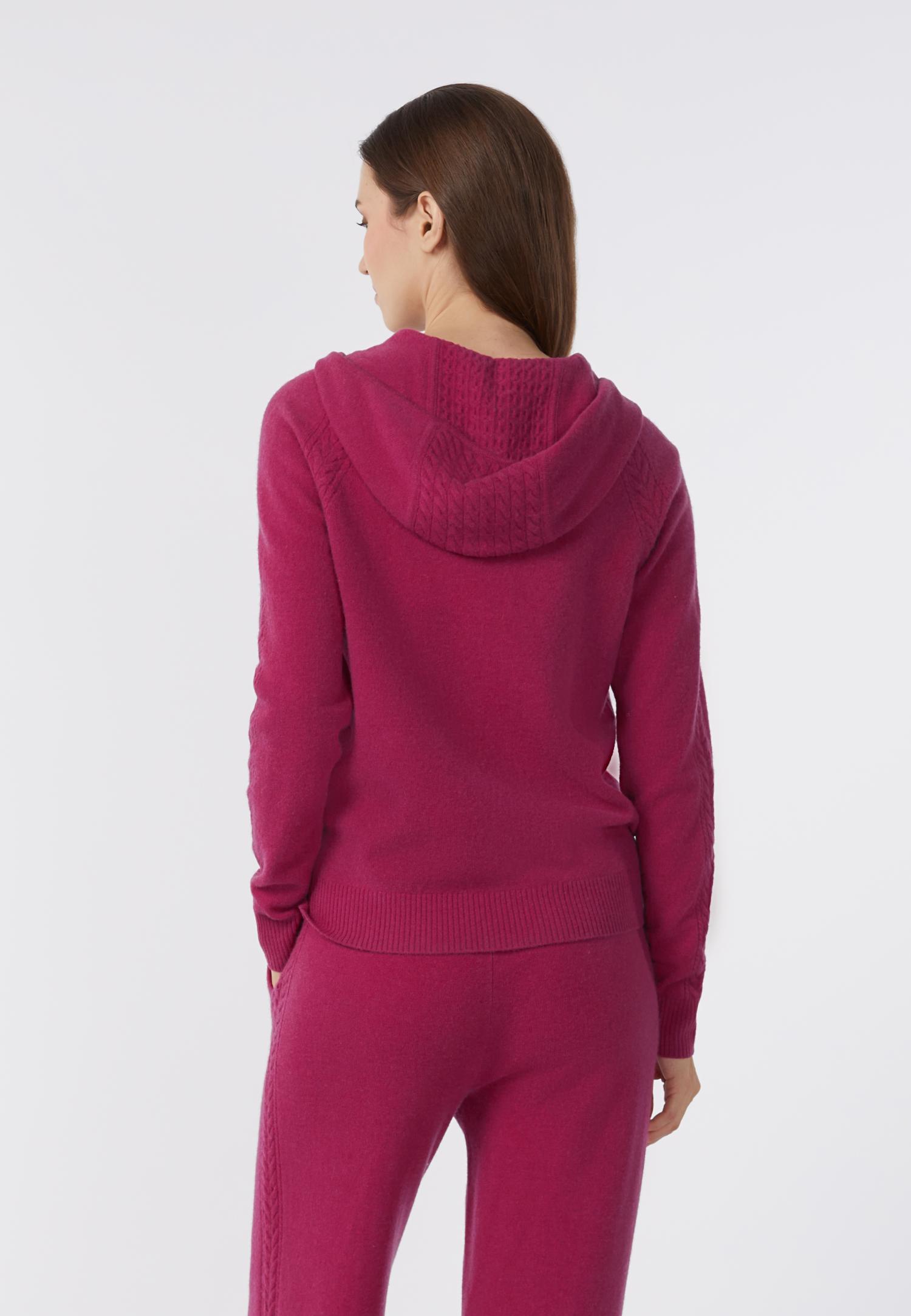 Джемпер на молнии с капюшоном W24-00CH0314 Marc & André